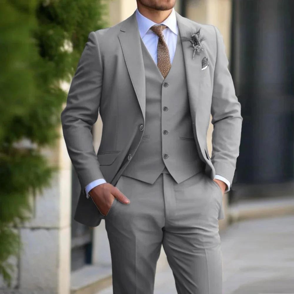 Layered 3-Piece Men's Suit - Weston - Image 2