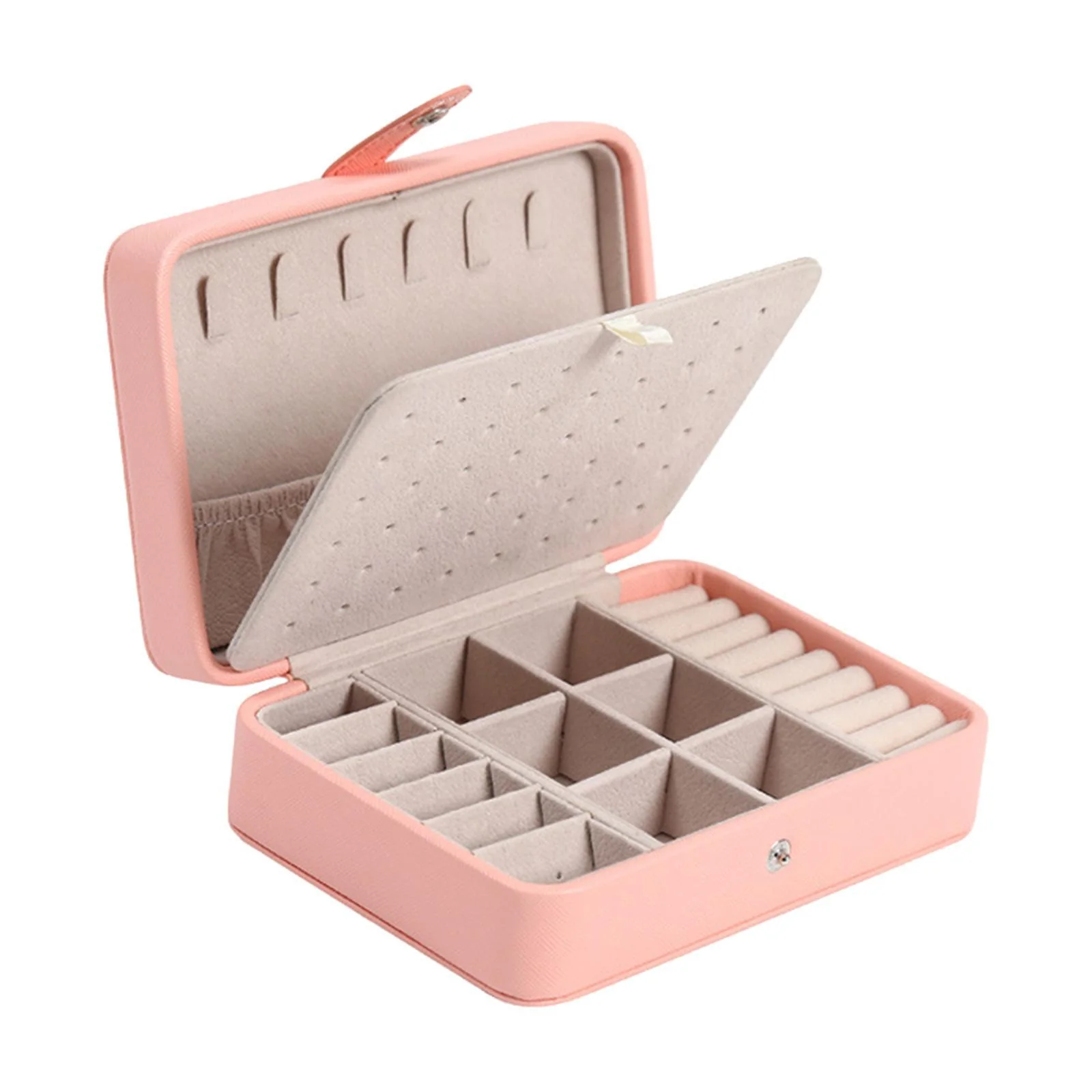 Leather Flip-Top Jewellery Box | Elegant Storage Solution
