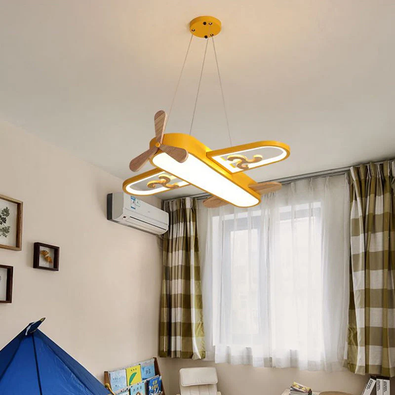 LED Airplane Kids Room Pendant Light – SkyFlyer - Image 2