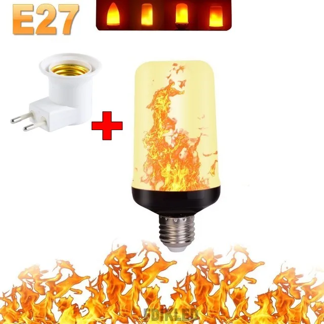 LED FLAME LIGHT PARTY LAMP - 4 MODES SIMULATING FIRE - Image 14