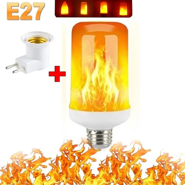 LED FLAME LIGHT PARTY LAMP - 4 MODES SIMULATING FIRE - Image 15