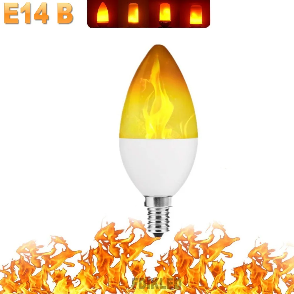 LED FLAME LIGHT PARTY LAMP - 4 MODES SIMULATING FIRE - Image 16