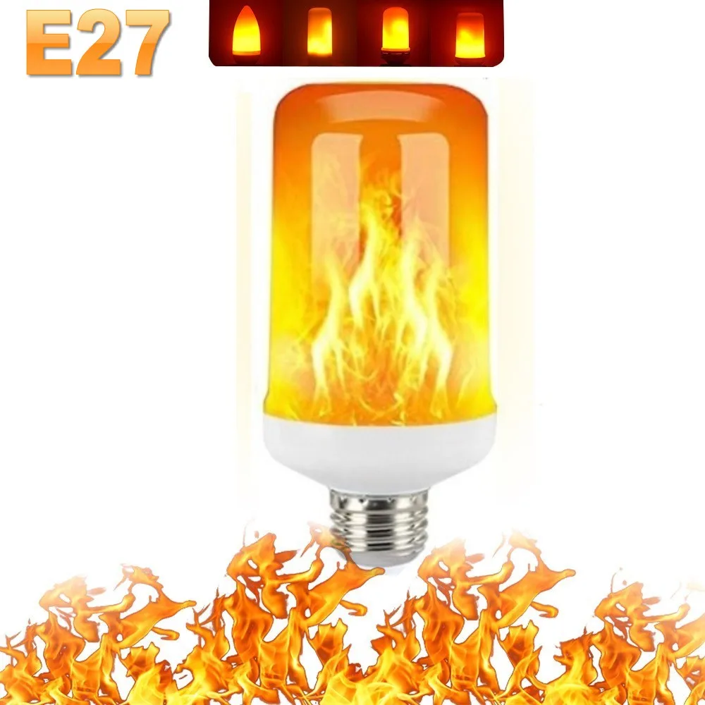 LED FLAME LIGHT PARTY LAMP - 4 MODES SIMULATING FIRE - Image 18