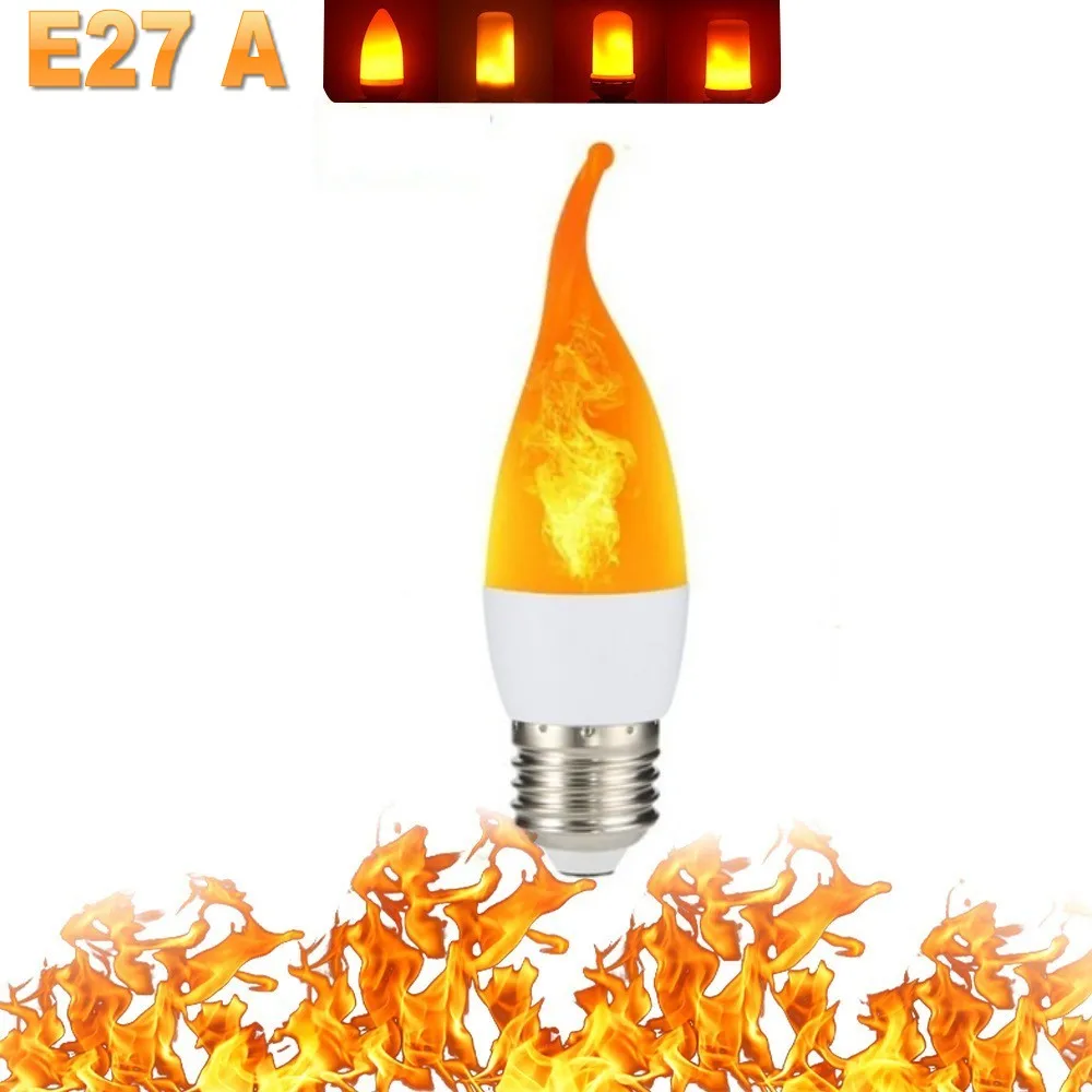 LED FLAME LIGHT PARTY LAMP - 4 MODES SIMULATING FIRE - Image 19