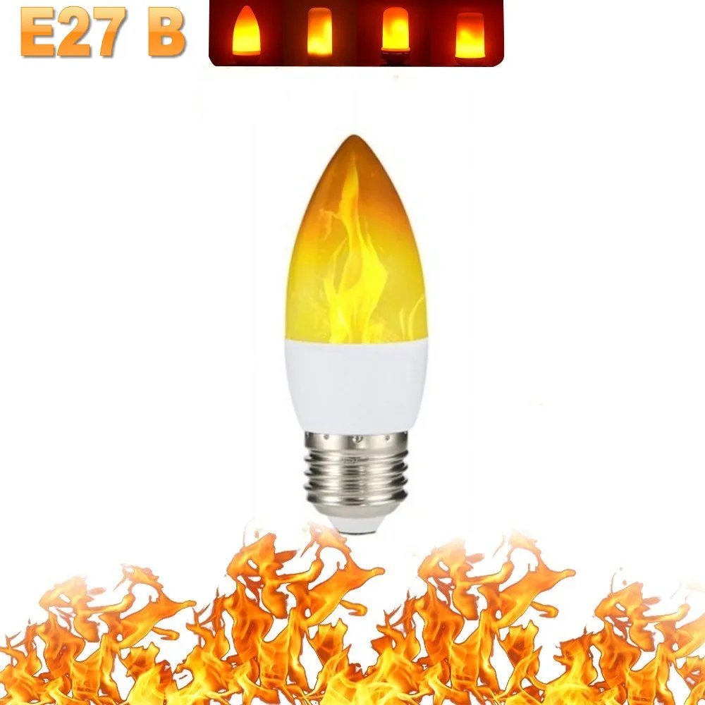 LED FLAME LIGHT PARTY LAMP - 4 MODES SIMULATING FIRE - Image 20