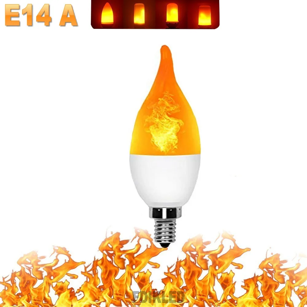LED FLAME LIGHT PARTY LAMP - 4 MODES SIMULATING FIRE - Image 21