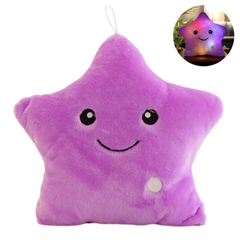LED Lit Star Plush Pillow for Kids - StarGlow - Image 6