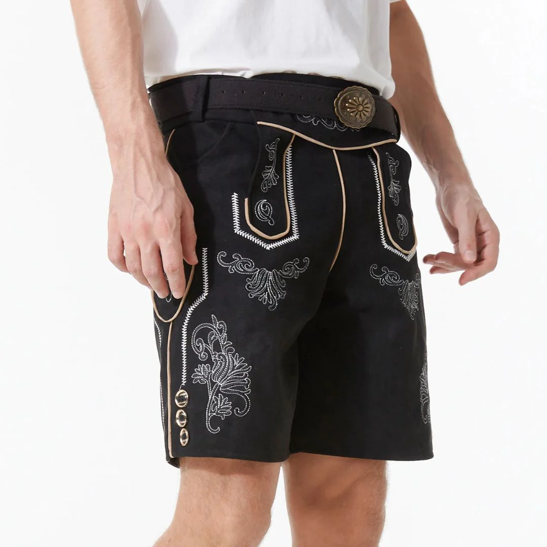 Lederhosen Adriano – Authentic Bavarian Oktoberfest Outfit - Image 3