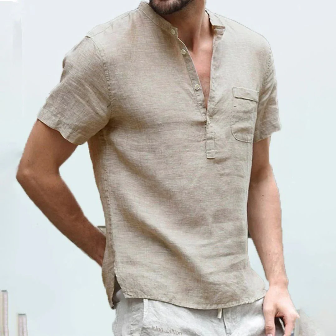 Lex Linen Polo | Stylish & Comfortable - Image 4