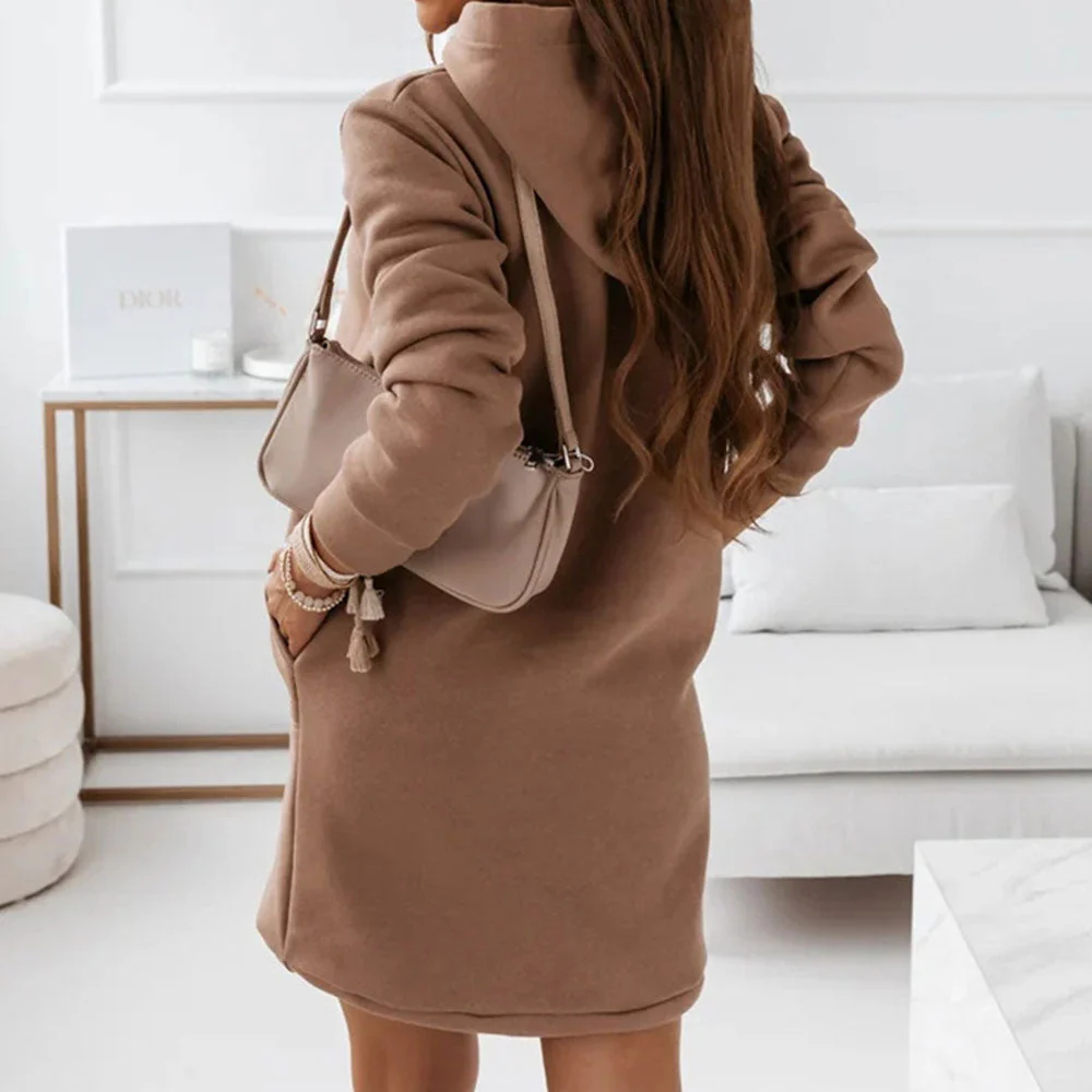 Lieva Super Soft and Cozy Hoodie Dress - Image 4
