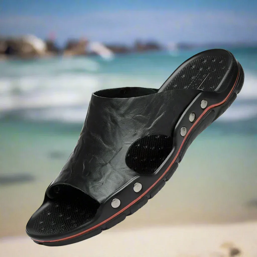 Light & stylish black summer shoes for women – Niva - Image 2
