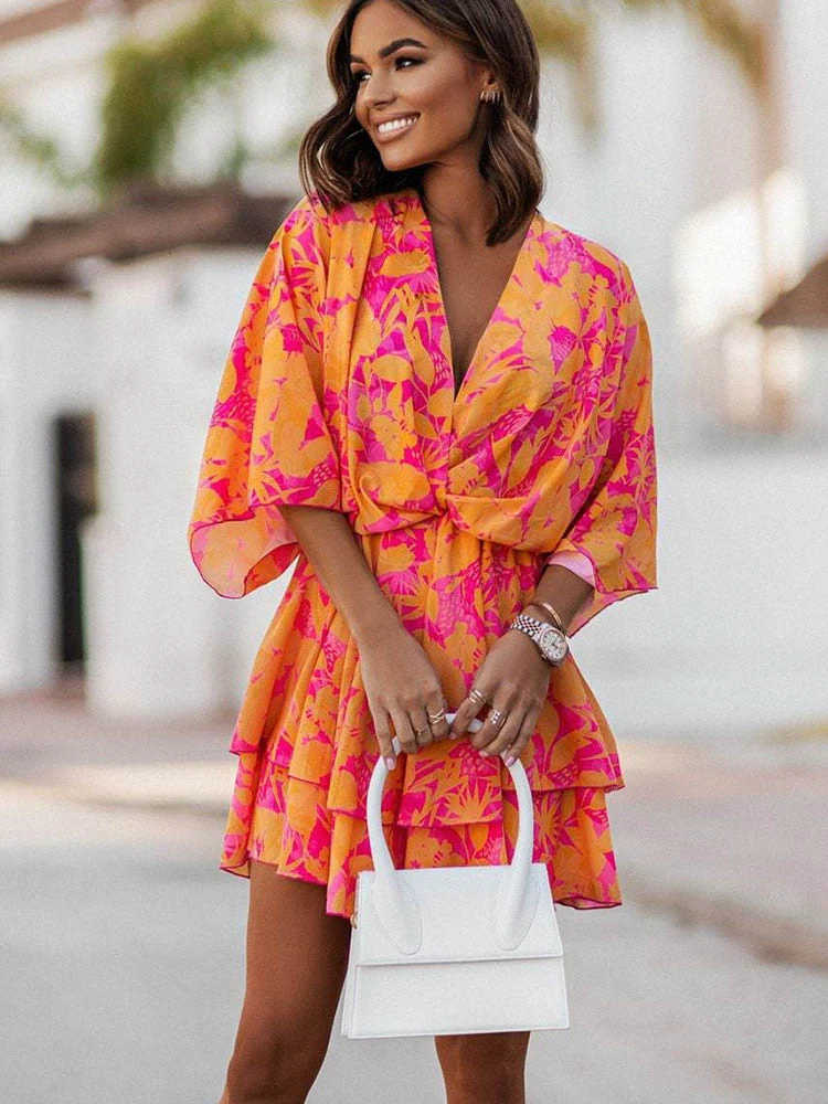 Lightweight Mini Dress - Elara