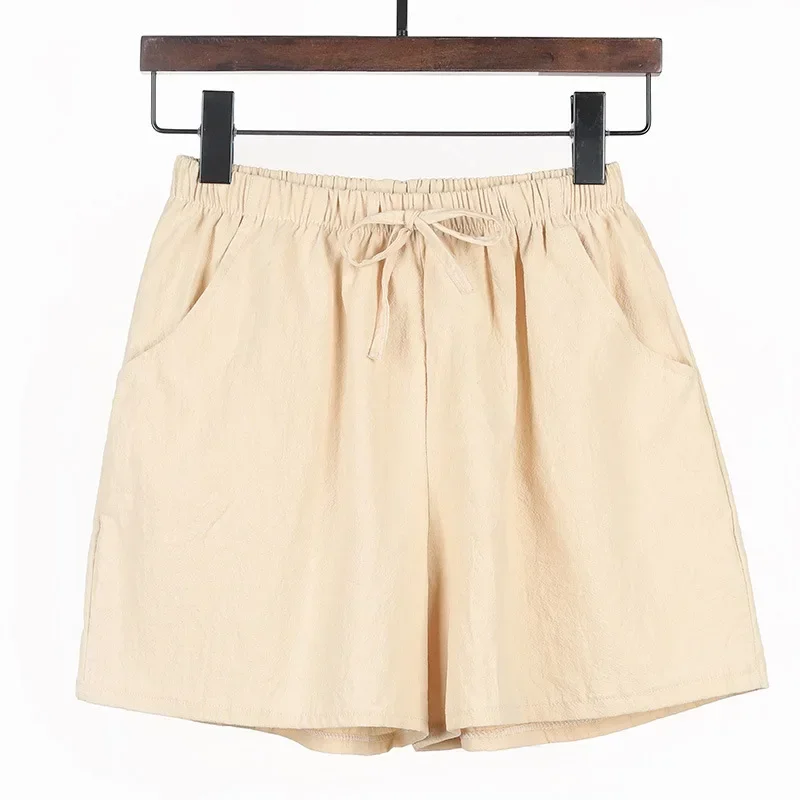 Lightweight Women’s Linen Shorts with High Waist and Sporty Fit – Fenja - Image 4