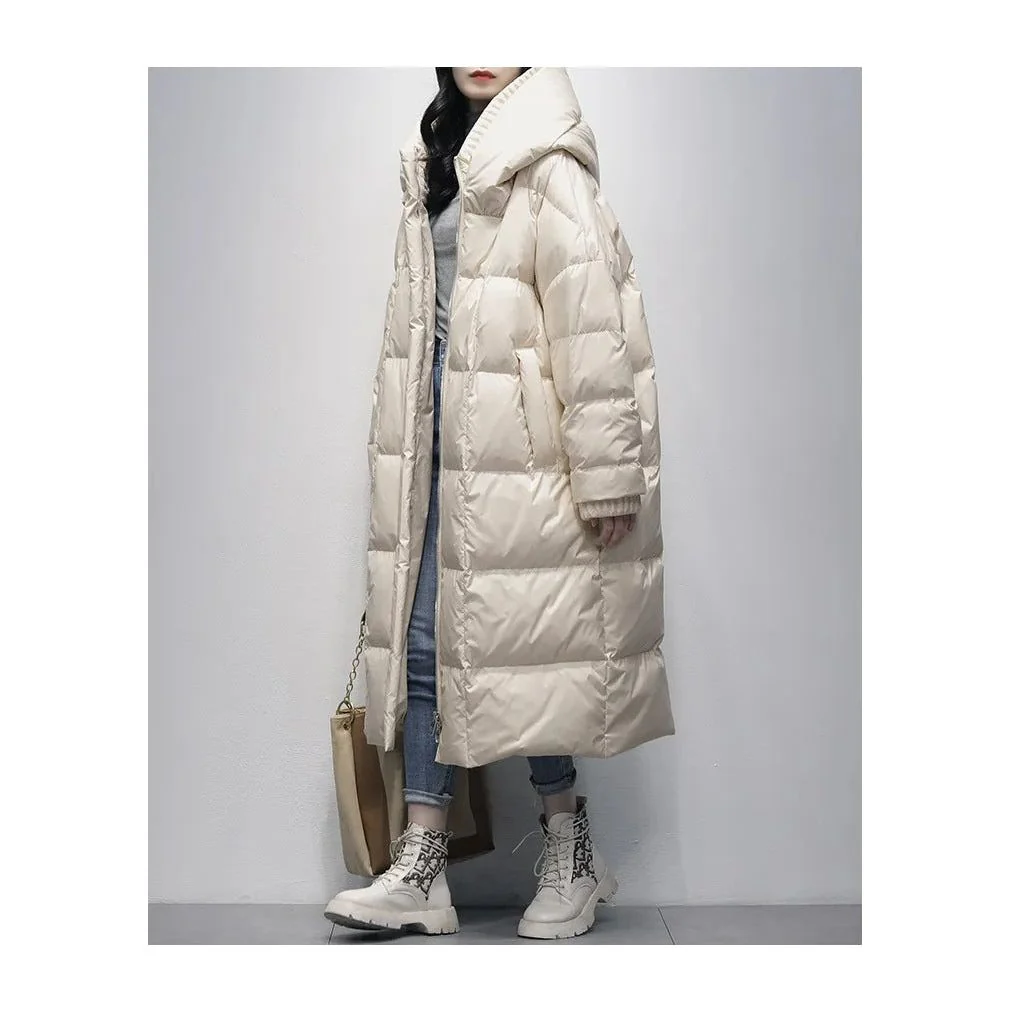 Long Ladies Winter Jacket - Amara - Image 4