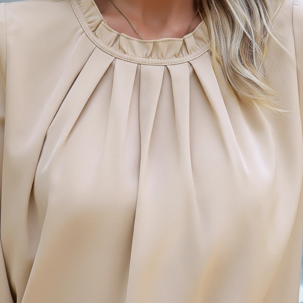 Long-sleeve blouse - Elvira - Image 3