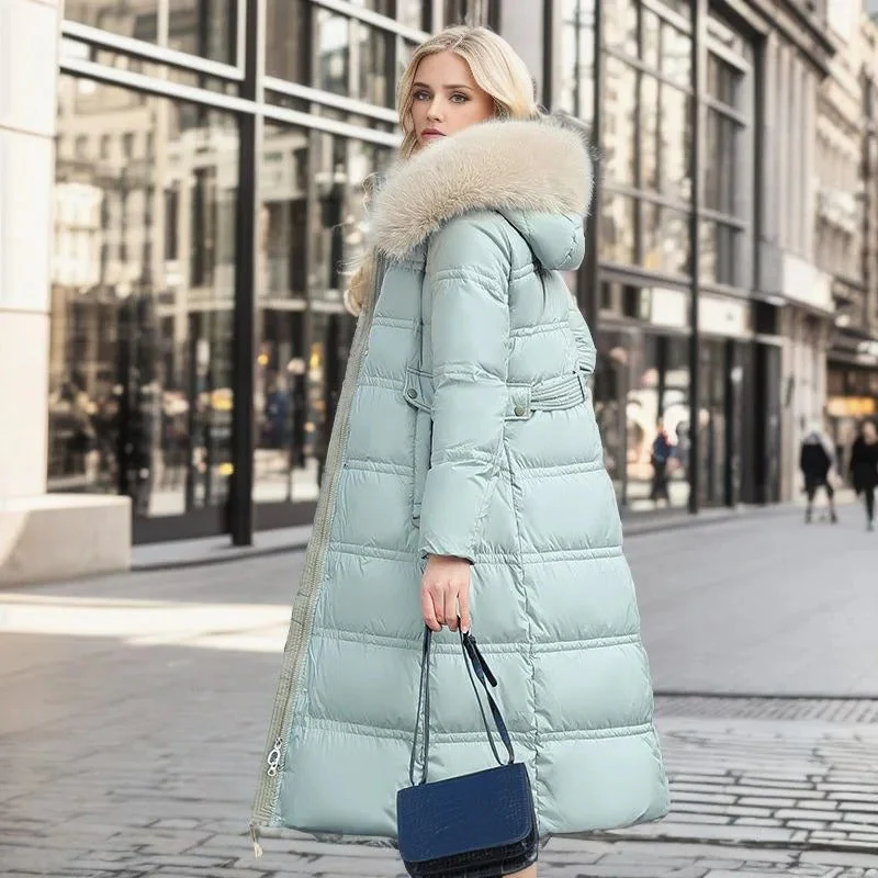 Luxe Faux Fur Winter Coat for Women - Amara - Image 10