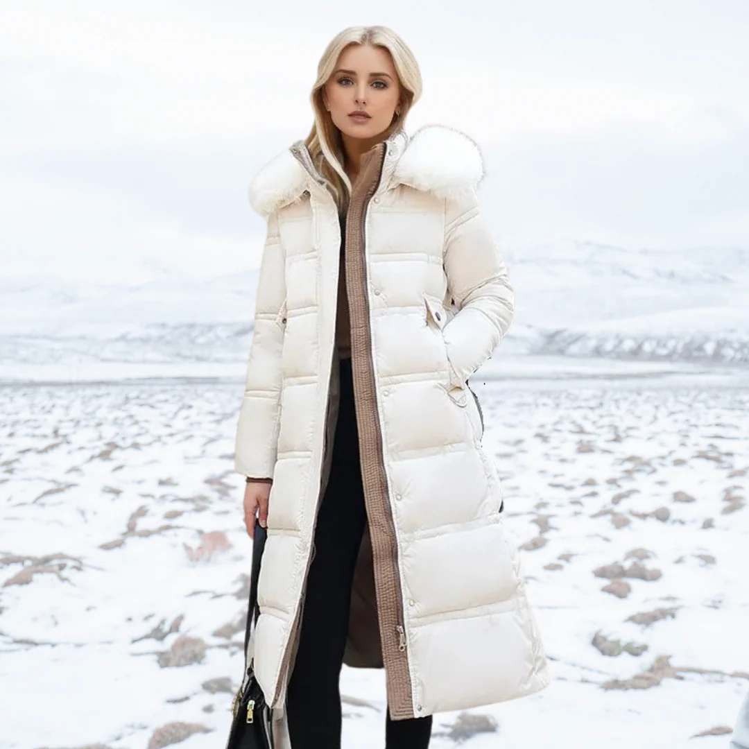 Luxe Faux Fur Winter Coat for Women - Amara - Image 12