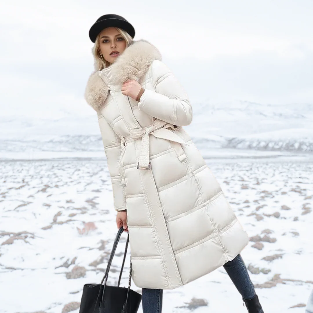 Luxe Faux Fur Winter Coat for Women - Amara - Image 13