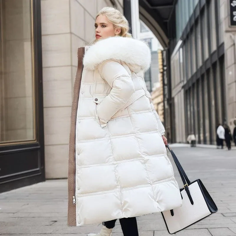 Luxe Faux Fur Winter Coat for Women - Amara - Image 14