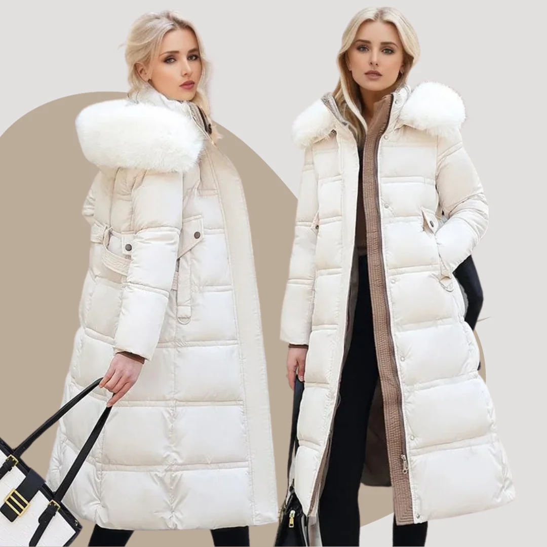 Luxe Faux Fur Winter Coat for Women - Amara - Image 17