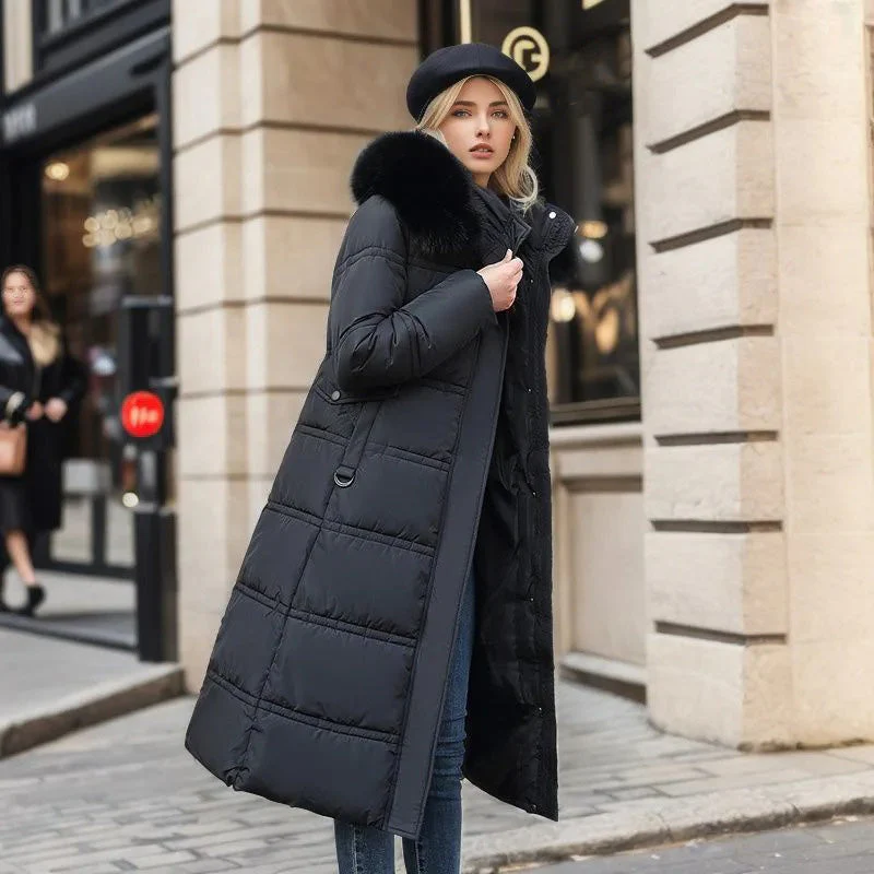 Luxe Faux Fur Winter Coat for Women - Amara - Image 4