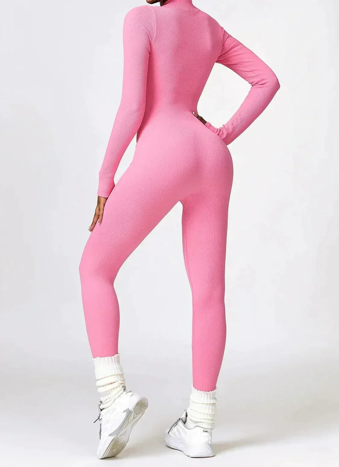 Luxe Full-Body Romper with Long Sleeves - Lisa - Image 14