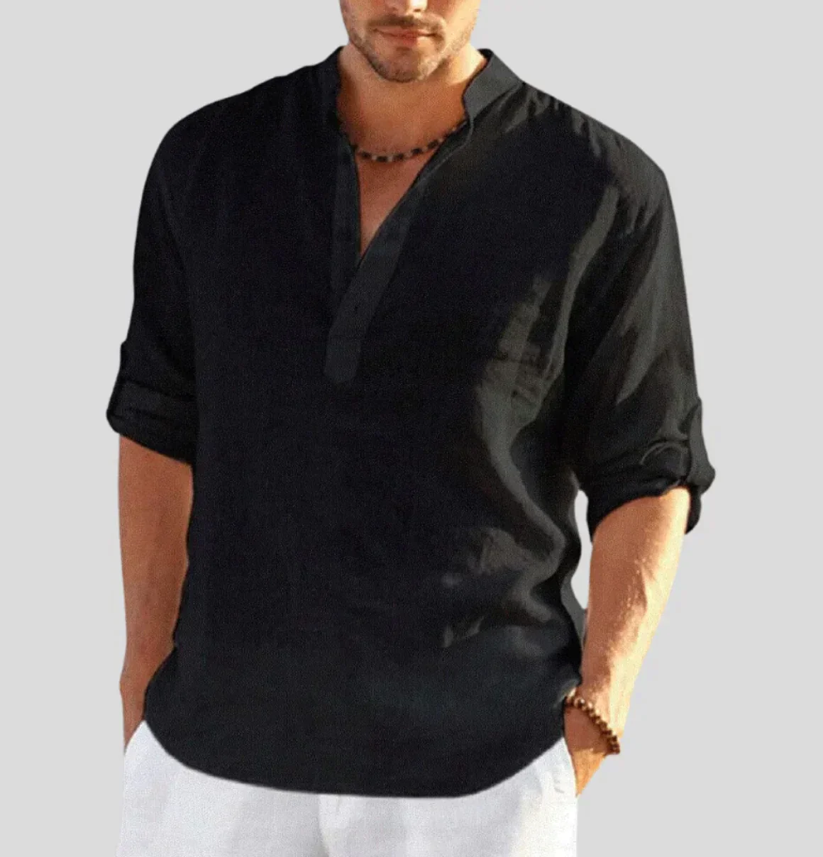 Luxe Linen Shirt - Hugo - Image 4