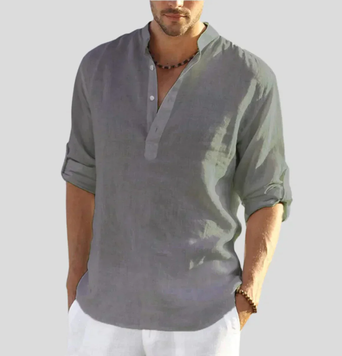 Luxe Linen Shirt - Hugo - Image 5