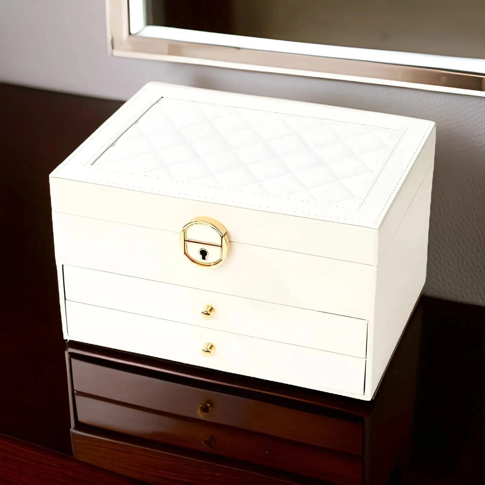Luxe Multi-Layer Jewellery Box - EleganceBox - Image 6