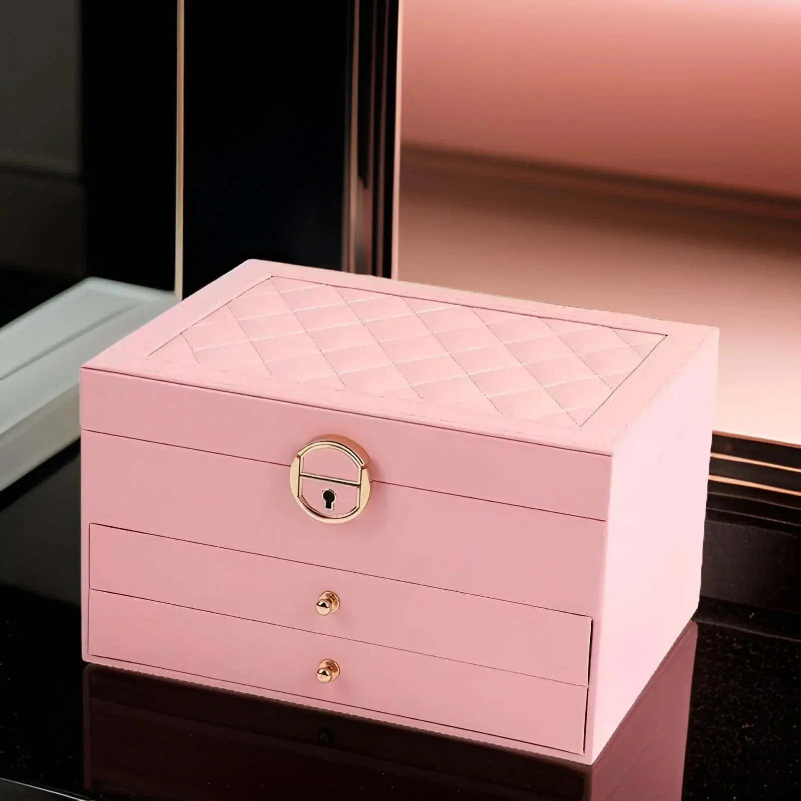 Luxe Multi-Layer Jewellery Box - EleganceBox - Image 7