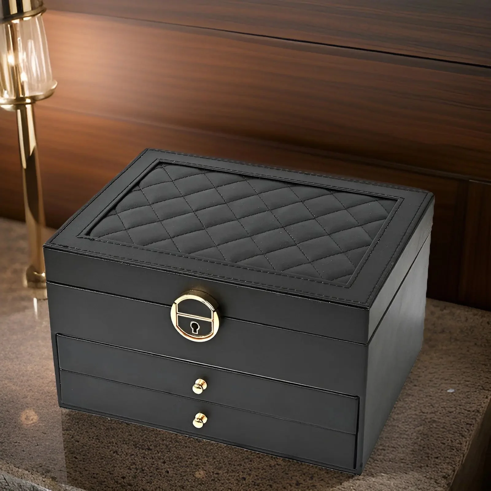 Luxe Multi-Layer Jewellery Box - EleganceBox - Image 8