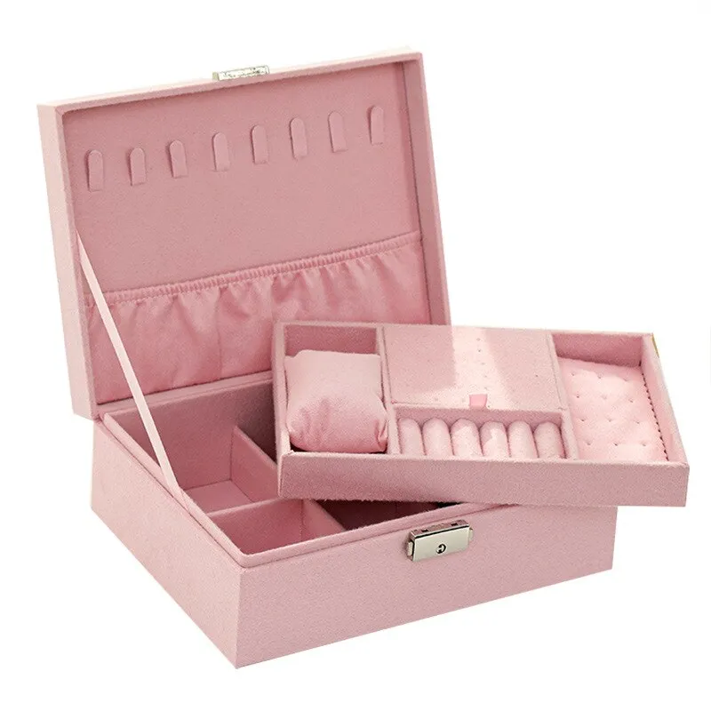 Luxurious Large Velvet Jewellery Box - Image 2