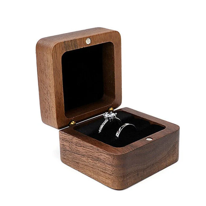 Luxury Wooden Mini Jewellery Box | Elegant Storage - Image 11