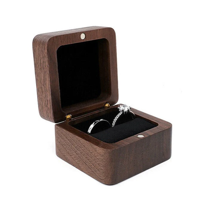 Luxury Wooden Mini Jewellery Box | Elegant Storage - Image 5