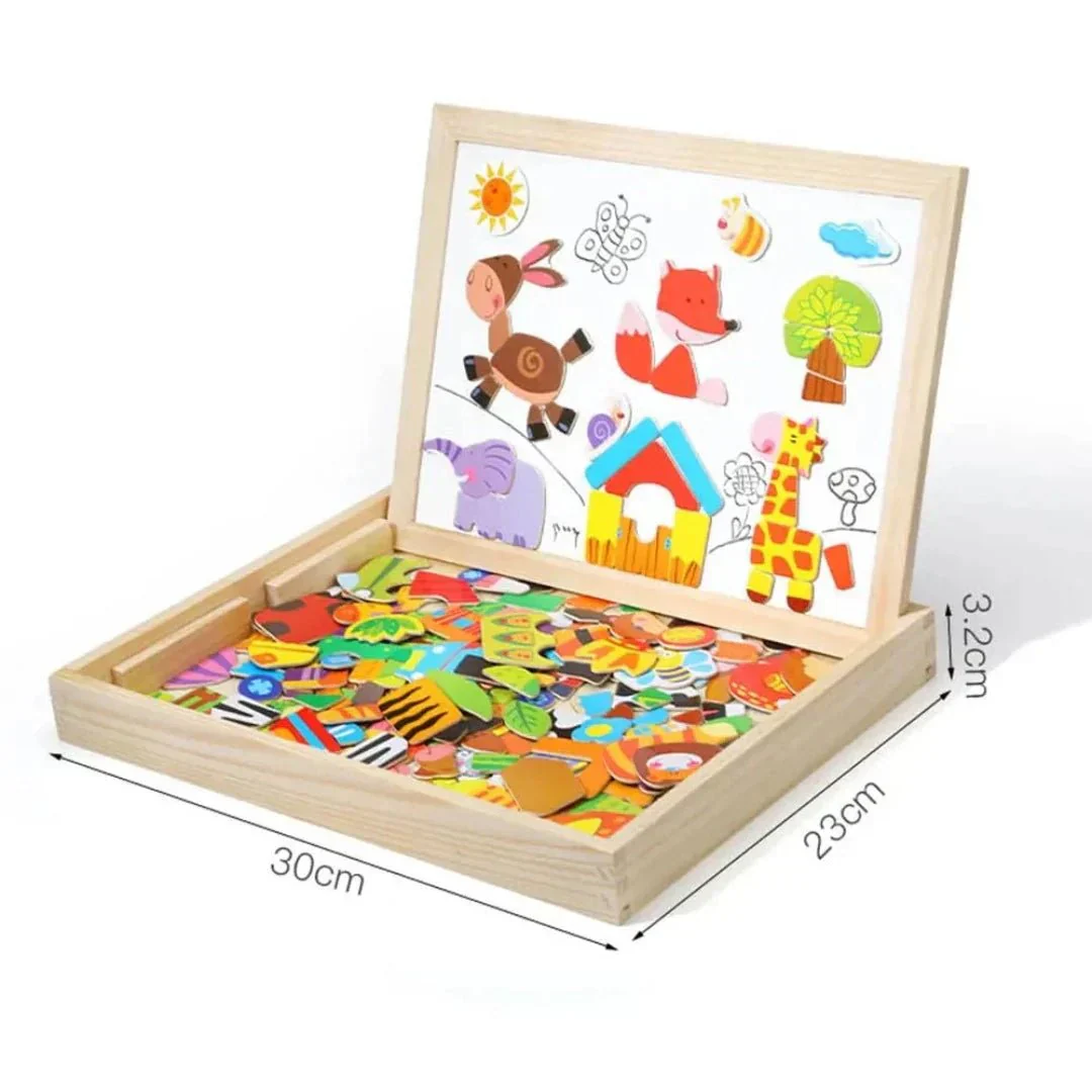 Magnetic Double-Sided Drawing Board Set - MiniArt Studio - Image 5