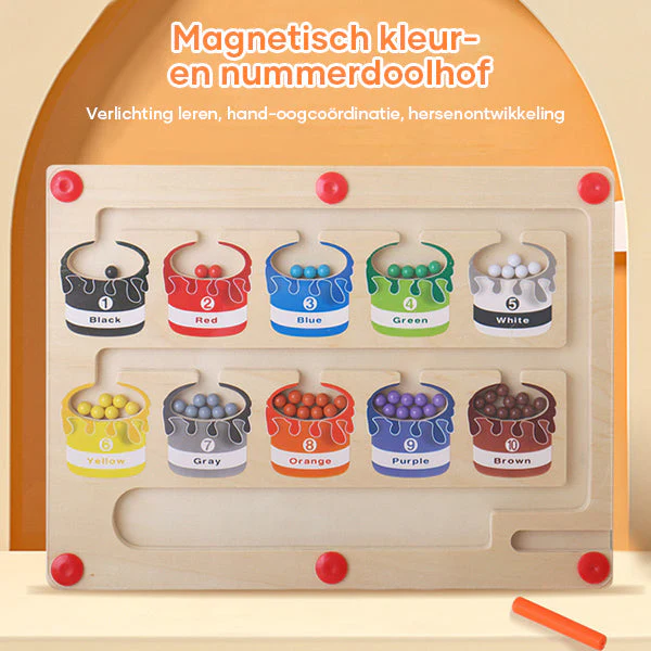 Magnetic Learning Maze for Colour and Number Recognition - MazeMagic - Image 7