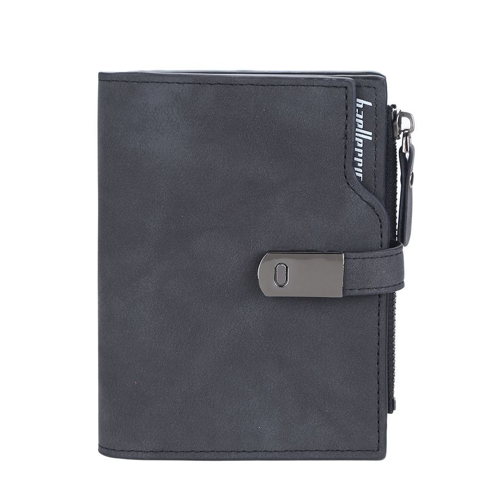 Magnetic Snap Short Wallet