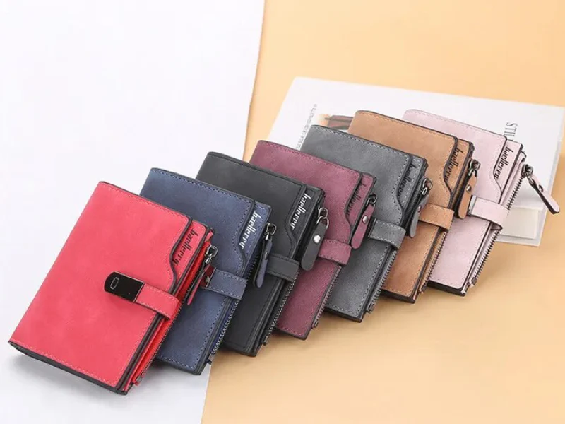 Magnetic Snap Short Wallet - Image 11