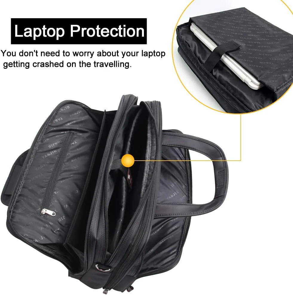 Men’s Canvas Laptop & Business Tote Bag - Image 7