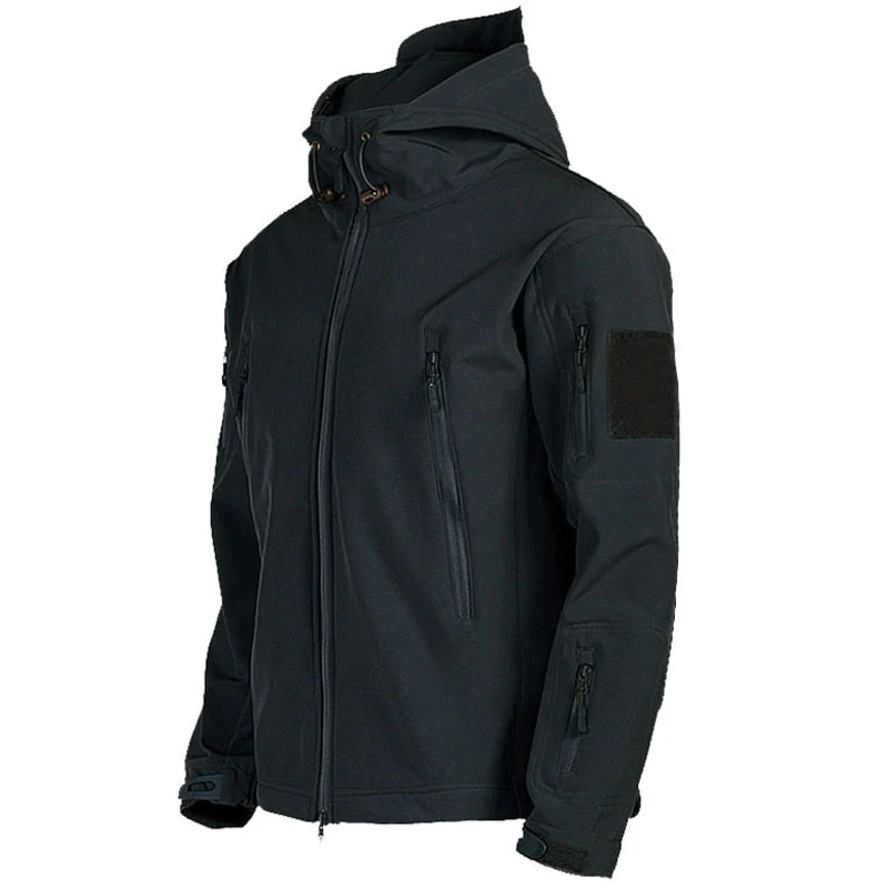 Men’s Softshell Jacket with Hood - Titan
