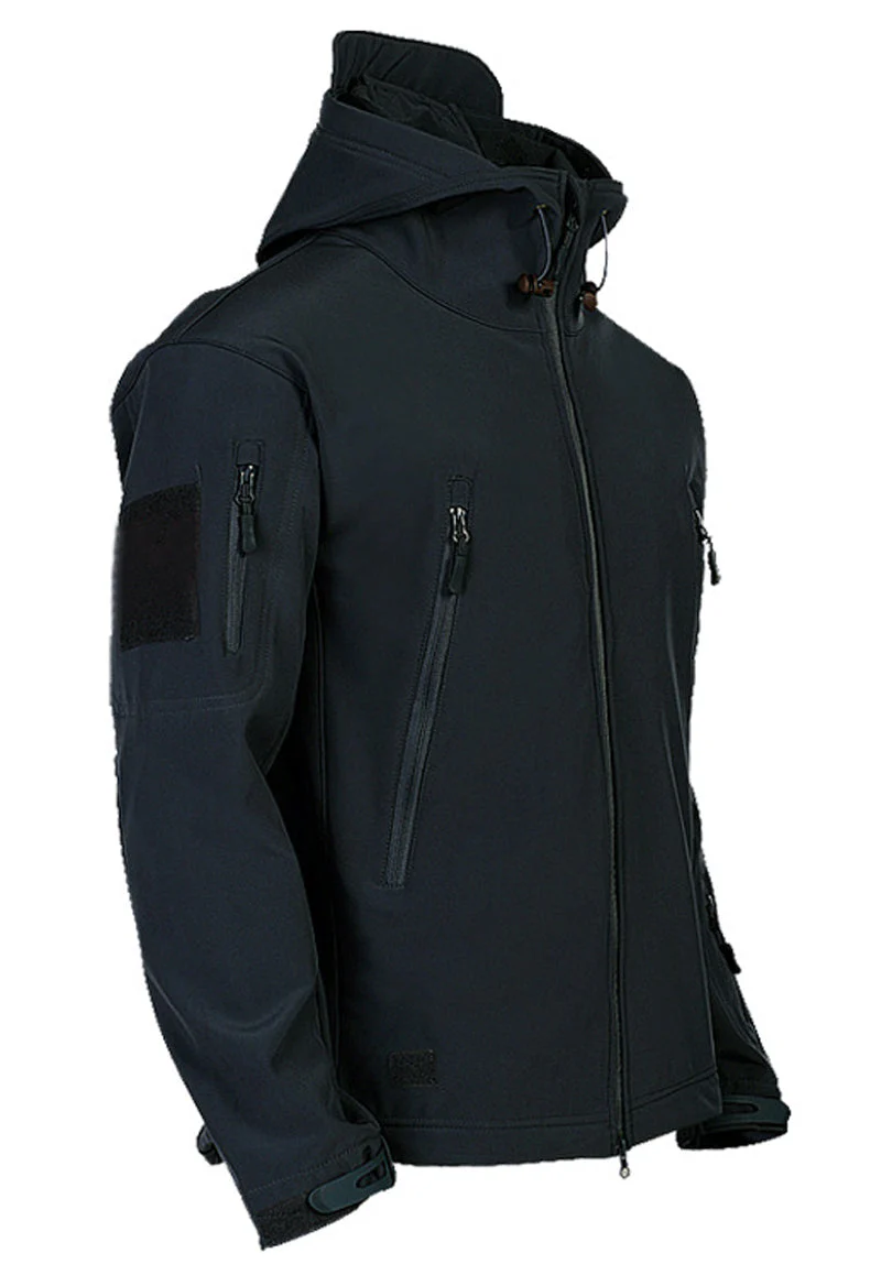 Men’s Softshell Jacket with Hood - Titan - Image 2