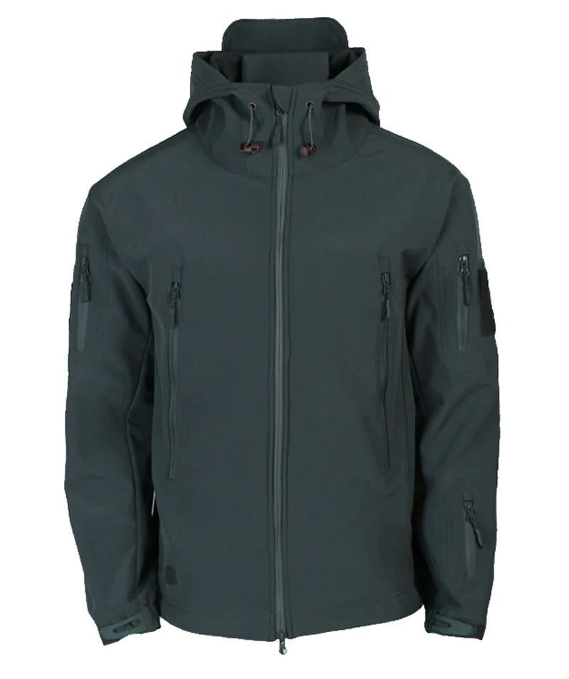 Men’s Softshell Jacket with Hood - Titan - Image 8