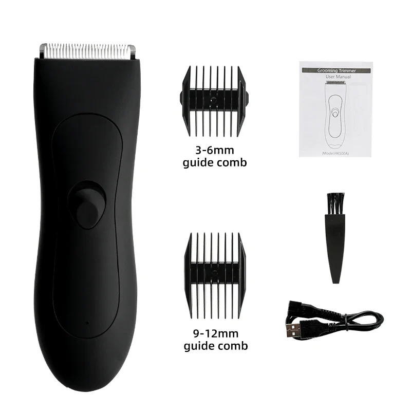 MEN'S BODY HAIR TRIMMER AND LADIES' SHAVER WITH BIKINI AND GROIN GROOMER - Image 5