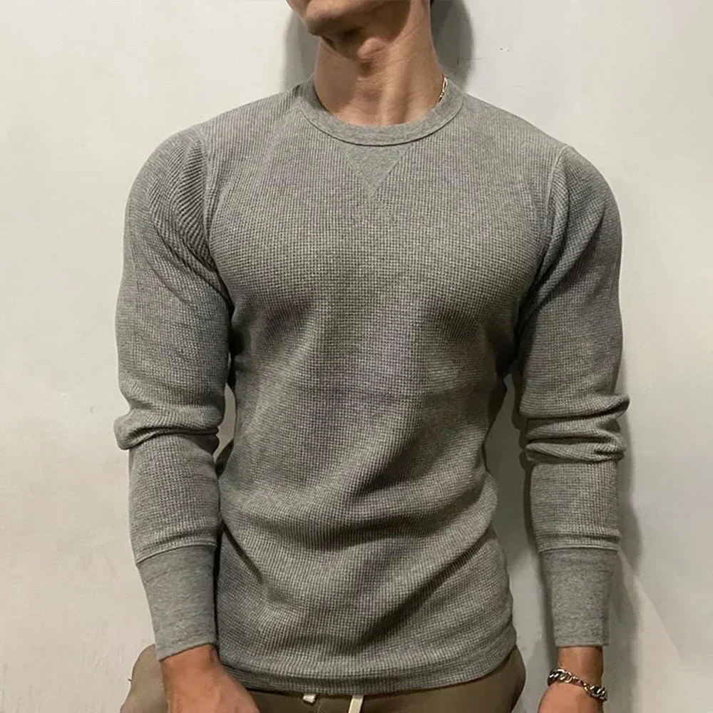 Men's Muscle Fit Autumn Sweater - Bravone - Image 3