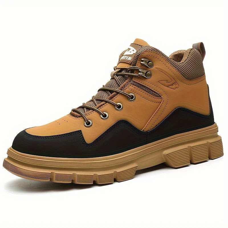 Men's safety shoes mid-cut with reinforced toe cap & sole – Auron - Image 4