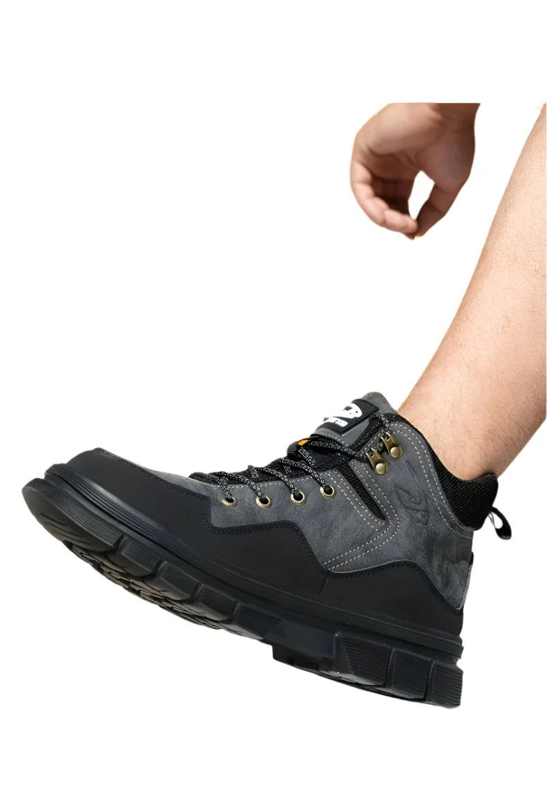 Men's safety shoes mid-cut with reinforced toe cap & sole – Auron - Image 5