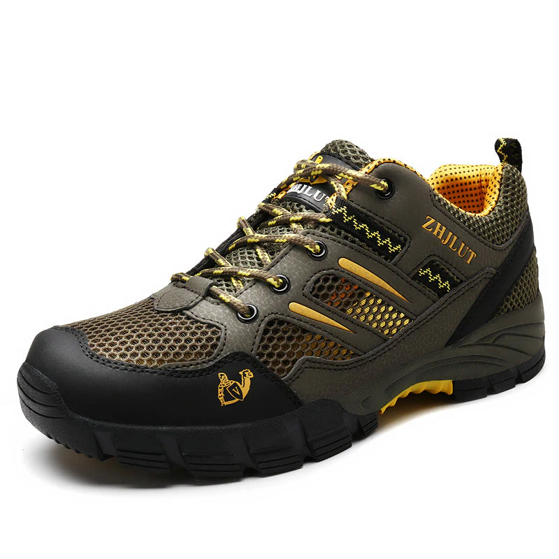 Men's waterproof hiking shoes with cushioning & tread sole – Elric - Image 2