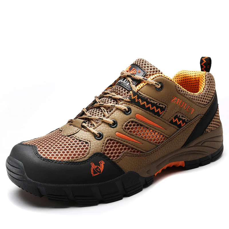 Men's waterproof hiking shoes with cushioning & tread sole – Elric - Image 3