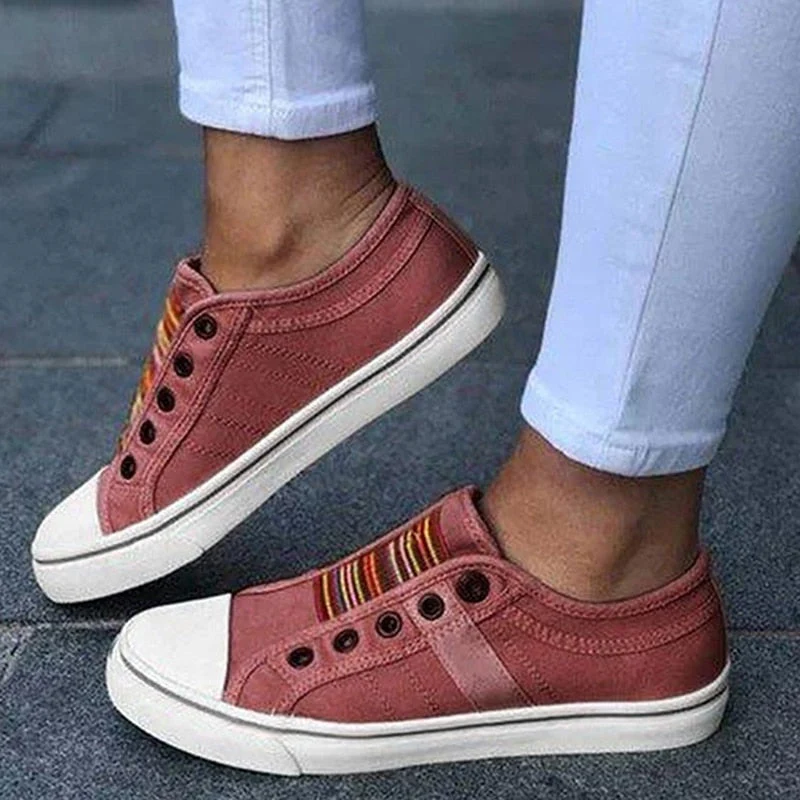 MezisShoes | Women's Casual Canvas Sneakers - Image 5
