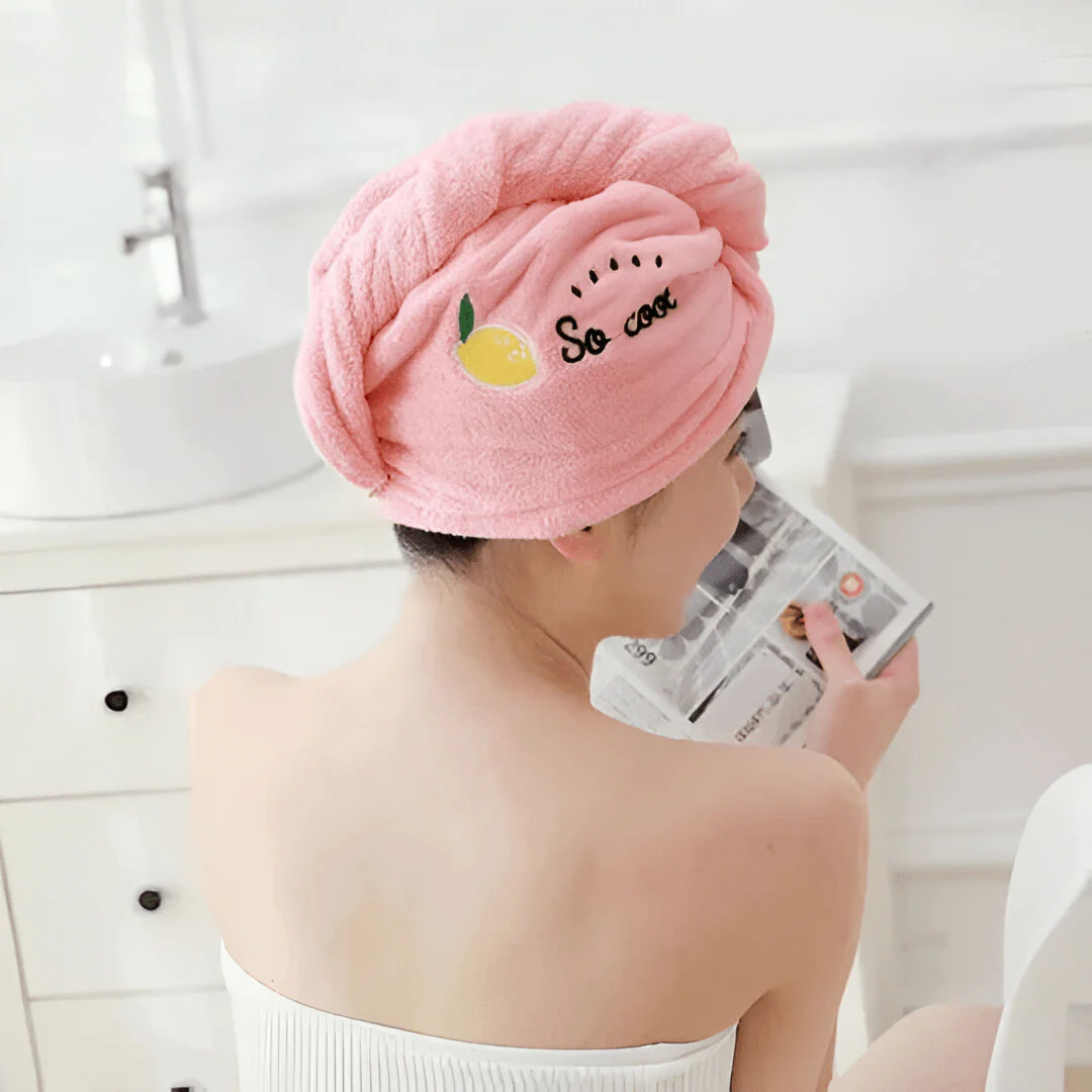 Microfiber Hair Towel - HairDry Pro